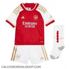 Maglie da calcio Arsenal Gabriel Jesus #9 Prima Maglia Bambino 2023-24 Manica Corta (+ Pantaloni corti)